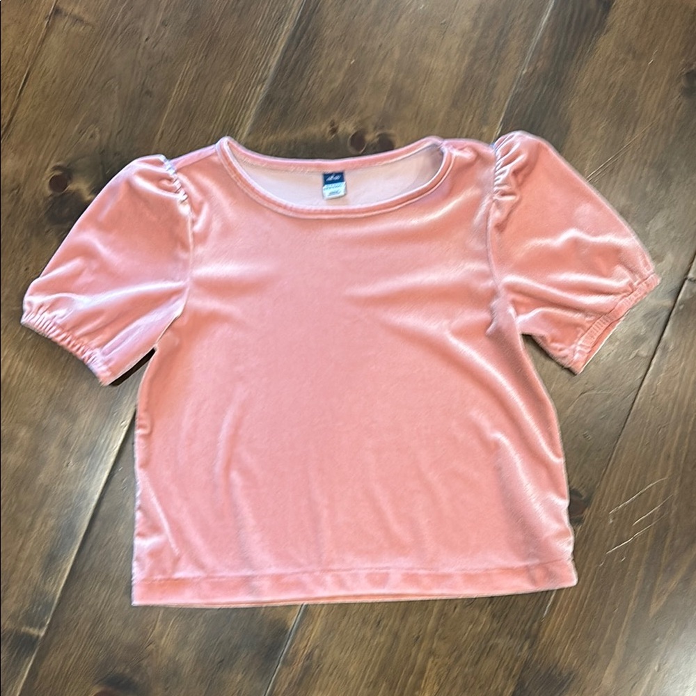 Old Navy Peach Velvet Top
